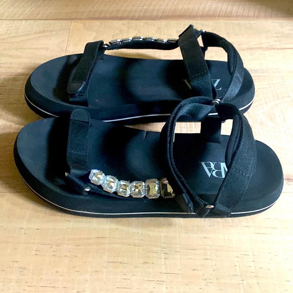 Black Zara Sandals